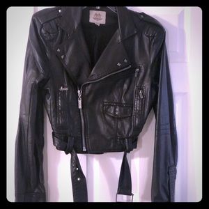 Leather jacket